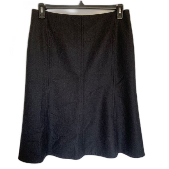 Akris Punto Dresses & Skirts - Akris Punto Black A Line Skirt 100% Wool size 10 Classic Business Casual
